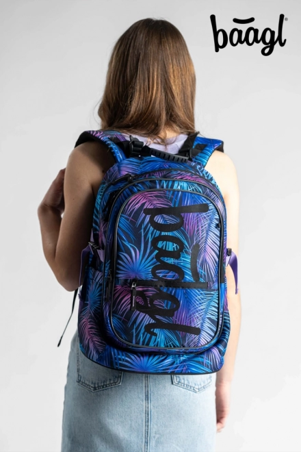 BAAGL 3 SET Core Palm: rucsac, penar, sac
