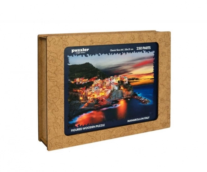 Puzzle din lemn Manarola Italia 250 piese