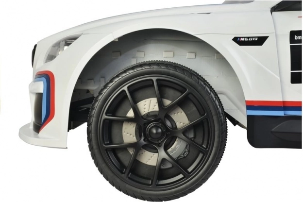 Mașină cu baterii BMW M6 GT3 Albă