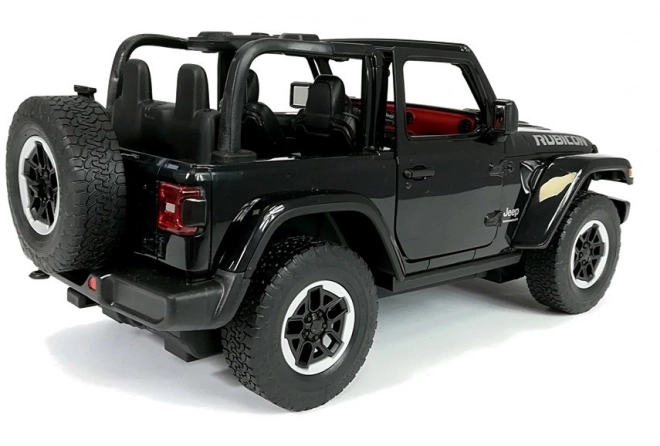 Jeep Wrangler Rubicon R/C negru 1:14
