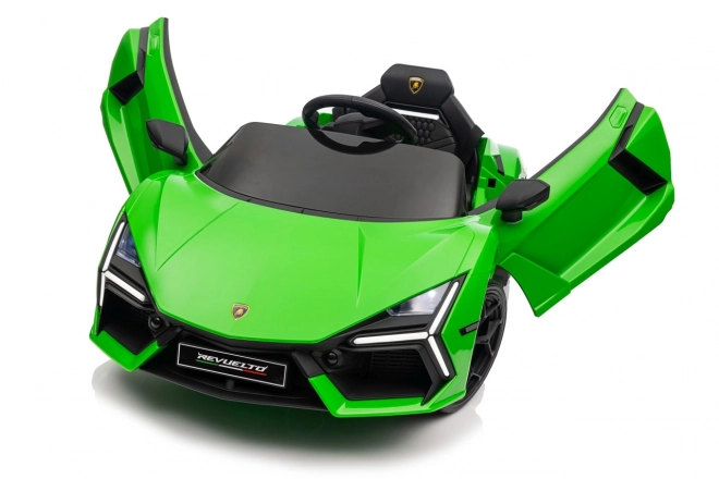 Mașinuță electrică Lamborghini Revuelto verde