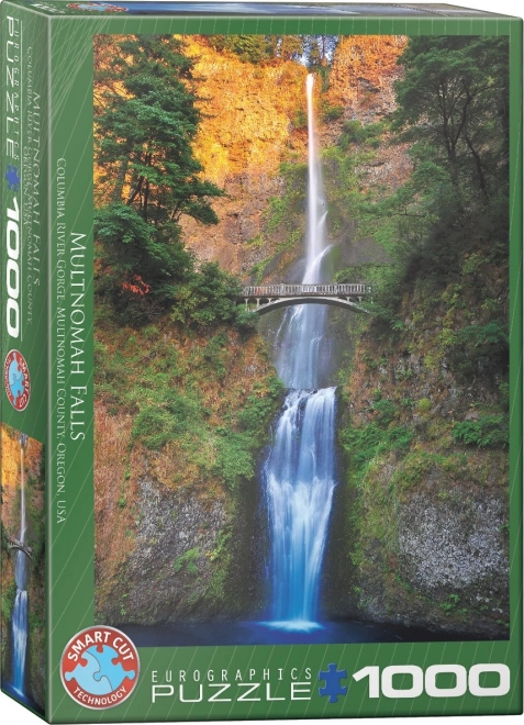 Puzzle Multnomah Falls 1000 piese