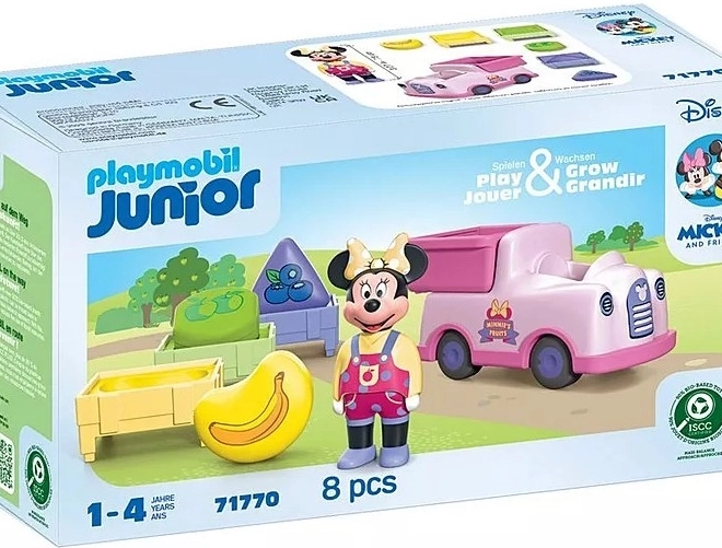 Set figurine JUNIOR & Disney Mickey Mouse și sortator de fructe