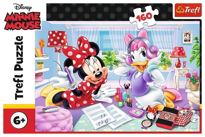 Puzzle 160 piese - Zi cu prietenii MINNIE Disney