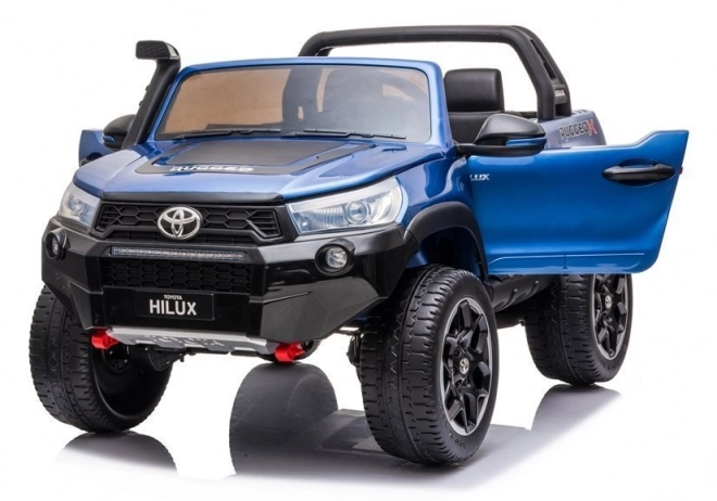 Mașină electrică Toyota Hilux Albă – Albastră