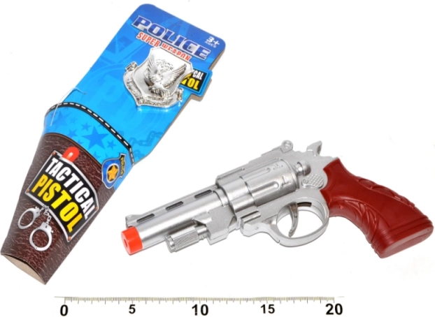 Set polițist pentru copii cu pistol și insignă