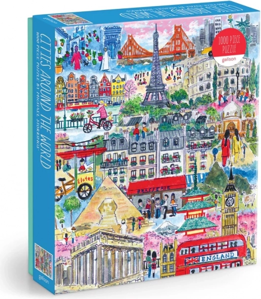 Puzzle Orașele lumii Michael Storrings 1000 piese