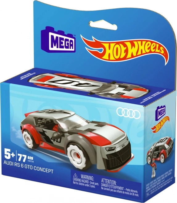 Set de construcție Hot Wheels Audi RS6 GTO