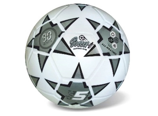 Minge de fotbal argintie 23 cm