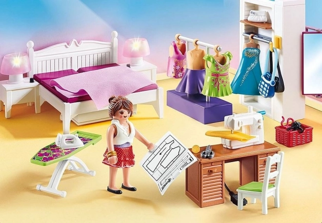 Dollhouse Sypialnia cu Colț de Cusut