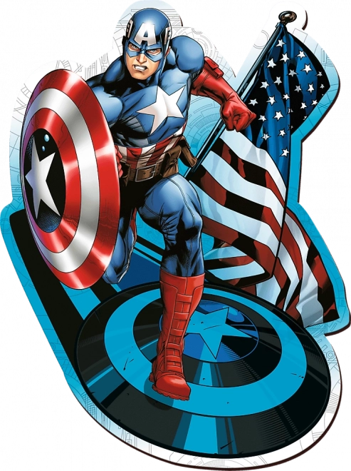 Puzzle din lemn Captain America - 160 piese