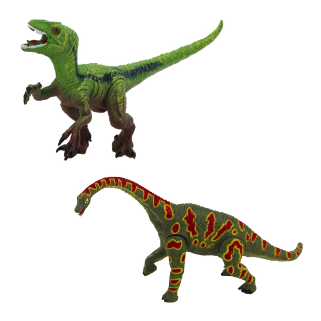 Set de figurine dinozauri cu părți mobile, 4 bucăți