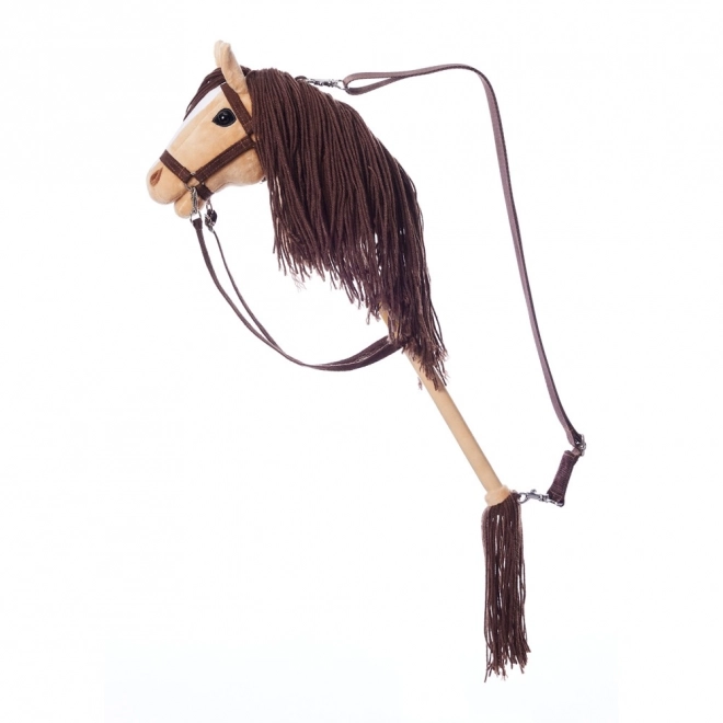 Cal pe băț Hobby Horse bej