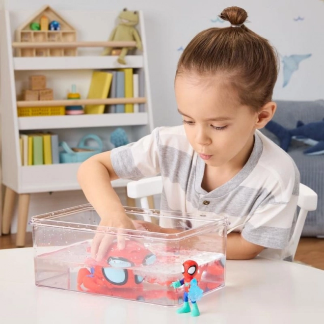 Hasbro figurină Spider-Man și vehicul uimitor