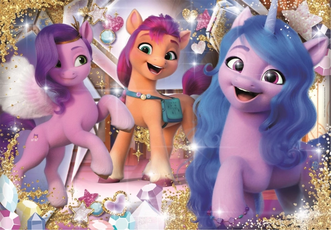 Puzzle cu bijuterii My Little Pony 104 piese