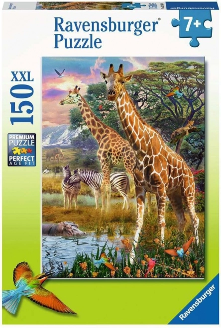 Puzzle Savana XXL 150 piese RAVENSBURGER