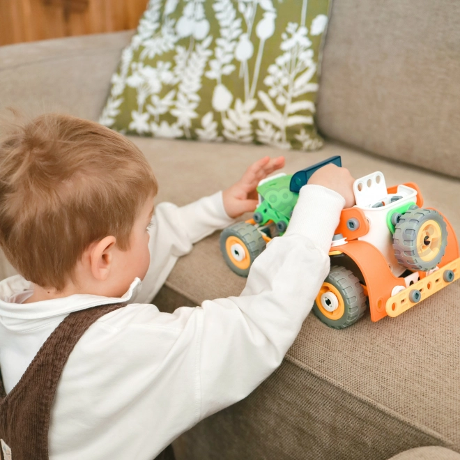 Woopie construcții set vehicule STEM 163 piese
