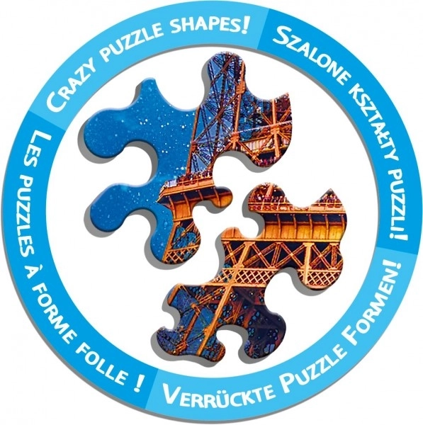 Puzzle Crazy Shapes - Insula Tropicală 600 piese