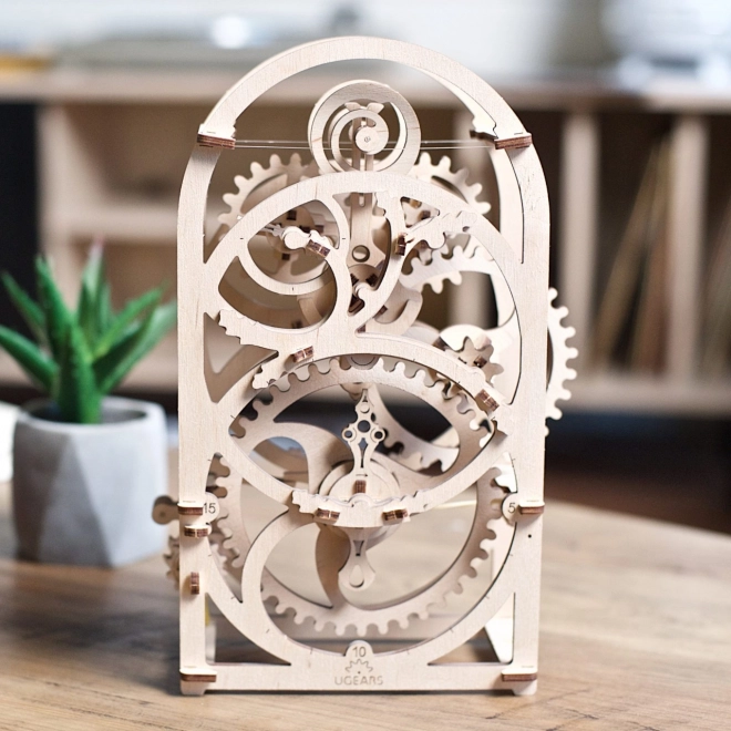 Puzzle 3D UGEARS Ceas de bucătărie - cronometru 20 minute