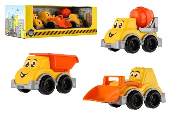 Set mini mașini de construcții