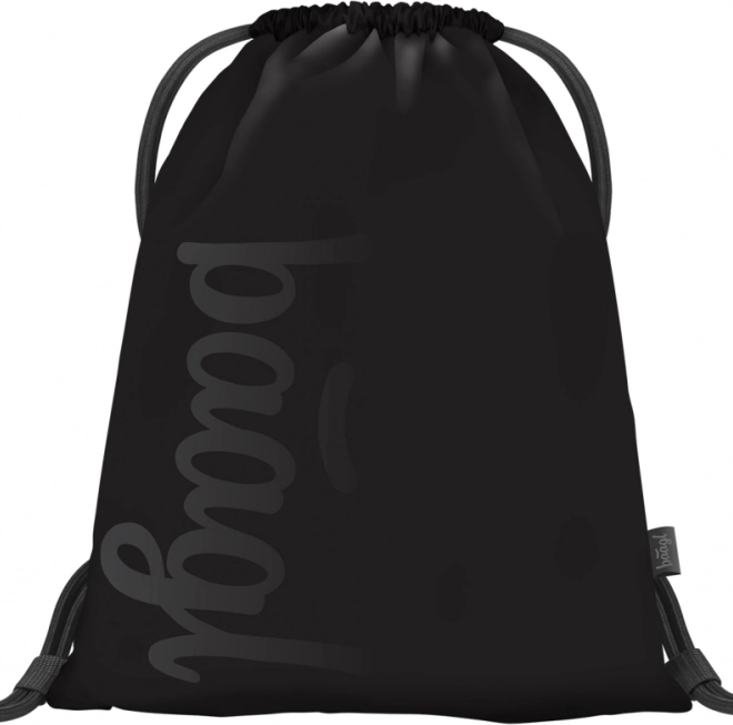 Set școlar BAAGL: Rucsac, Penar și Săculeț Cubic Uni Negru