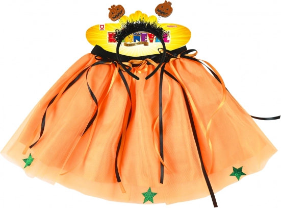 Fustiță tutu adorabilă cu aspect de Halloween