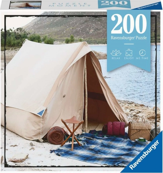 Puzzle camping 200 de piese Ravensburger