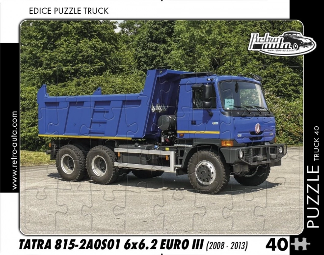 puzzle camion retro Tatra 815