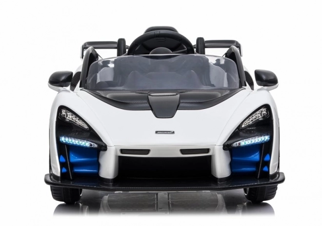 Mașină electrică McLaren Senna albă