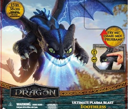 Cum să-ți dresezi dragonul Fărădinți cu efecte sonore și de lumini