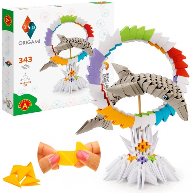 Origami 3D - delfin