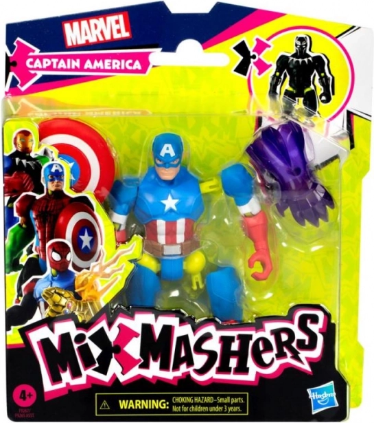 Avengers Mixmashers Figurină Căpitanul America