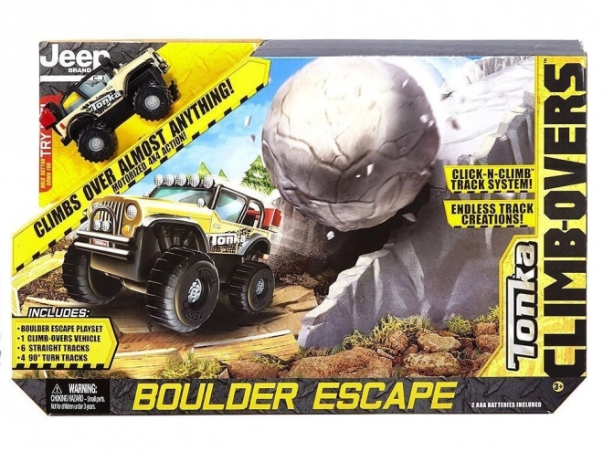 Pistă Tonka Boulder Escape cu Jeep