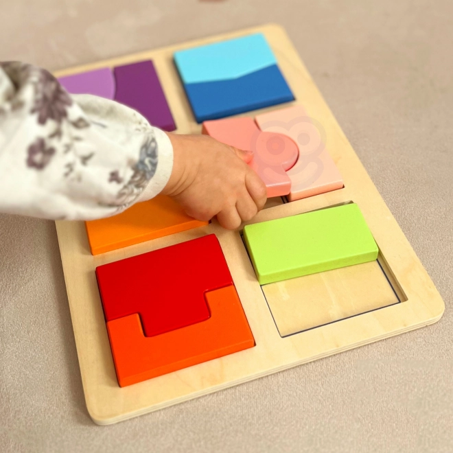 Cutie senzorială montessori 7 în 1 pentru copii