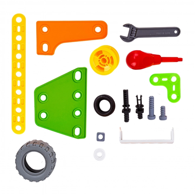 Woopie construcții set vehicule STEM 163 piese