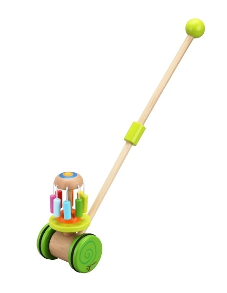 Pusher cu carusel Classic World pentru copii