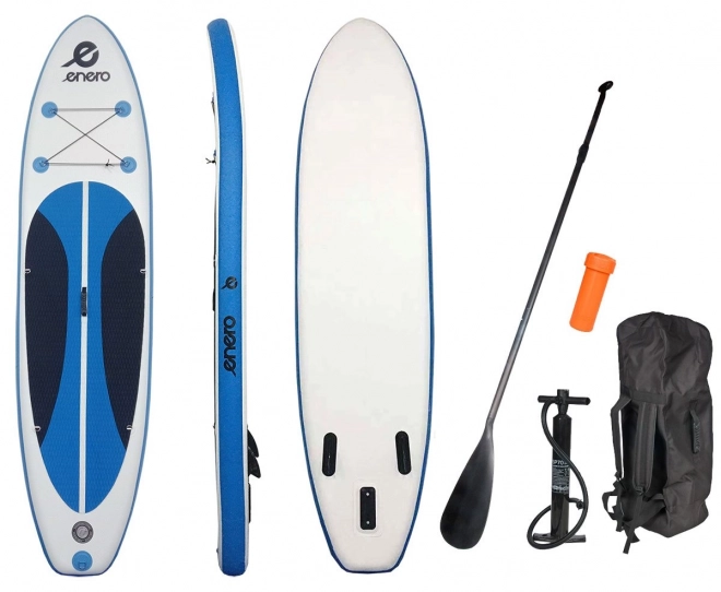 Paddleboard gonflabil albastru ENERO 300x76x15