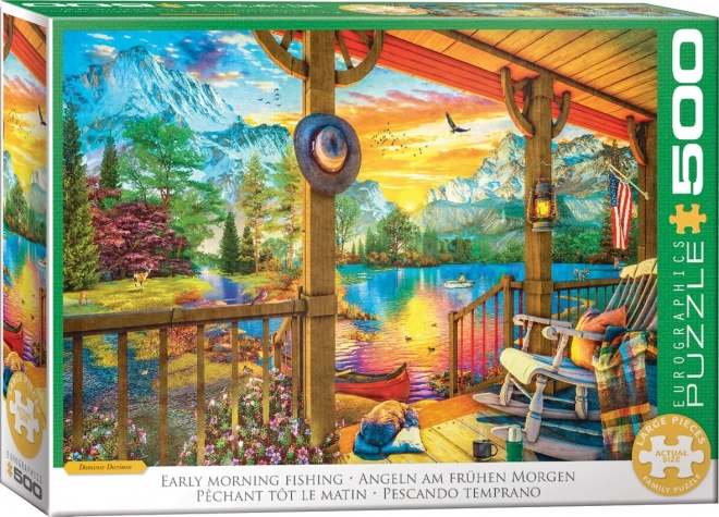 Puzzle Râița de dimineață XL 500 piese