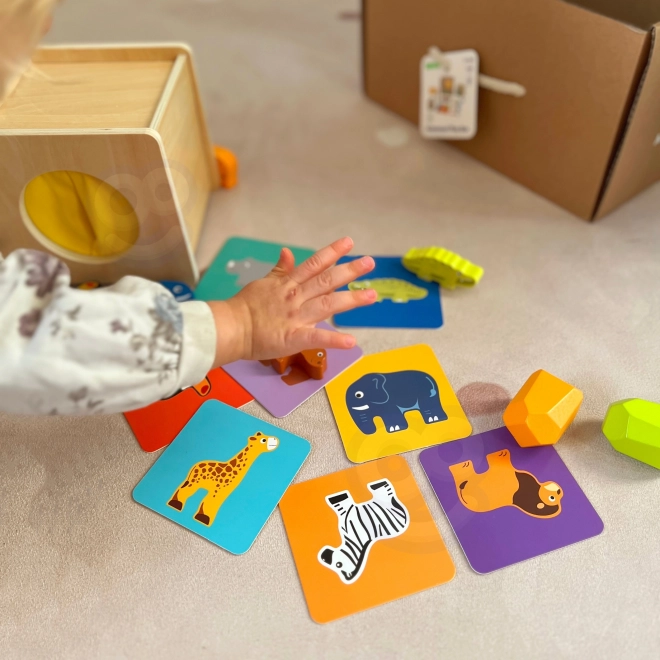 Cutie senzorială montessori 7 în 1 pentru copii
