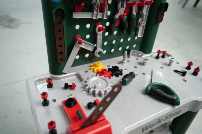 Atelier pentru copii Bosch cu 82 de piese