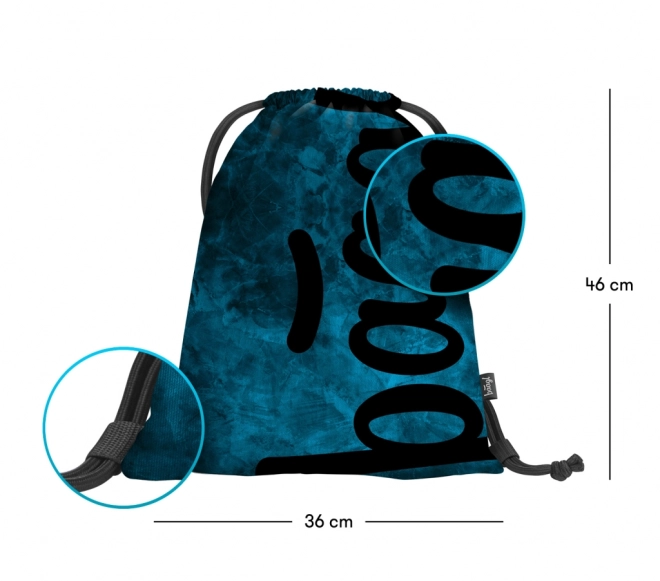 Set 3 în 1 Ocean BAAGL: Rucsac, Penar, Sac de sport