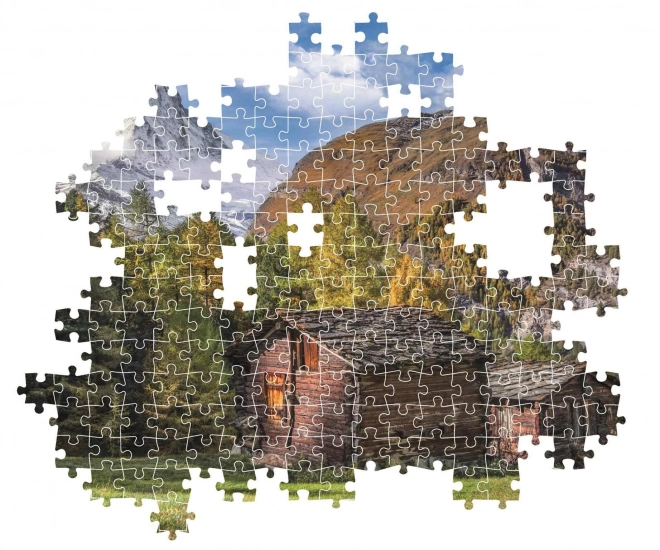 Puzzle Vârful Matterhorn 500 piese