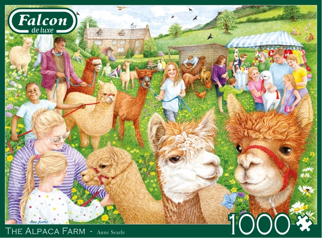 puzzle cu alpaca 1000 piese