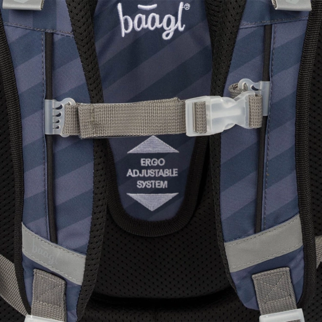 Set școlar Ergo BAAGL cu ghiozdan, penar, sac
