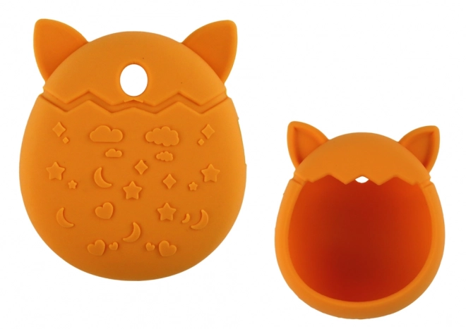 etui silicon tamagotchi portocaliu