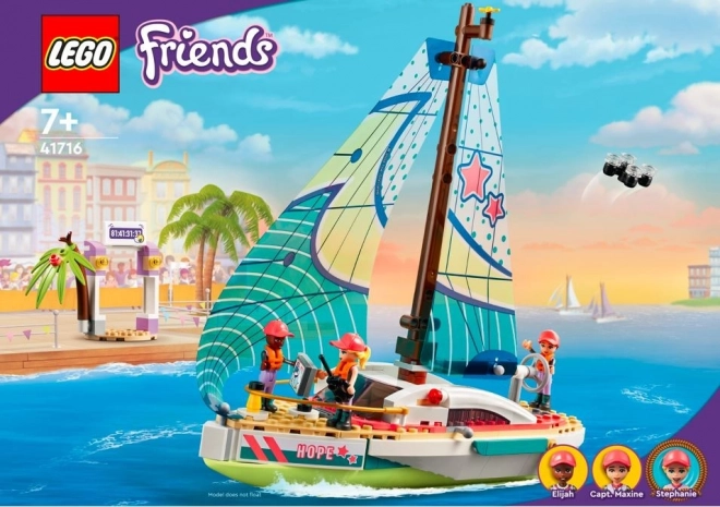 Stephanie și aventuri cu iahtul LEGO Friends