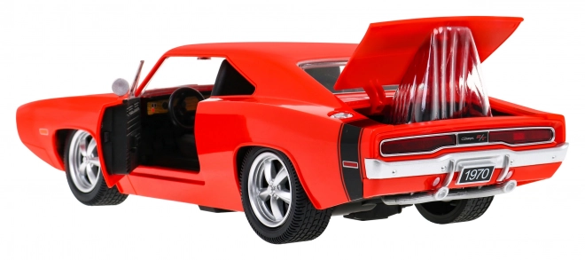 Model auto 1970 Dodge Charger R/T 1:16 cu telecomandă