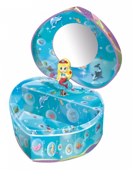 Cutiuță muzicală inima Sirenă Pecoware