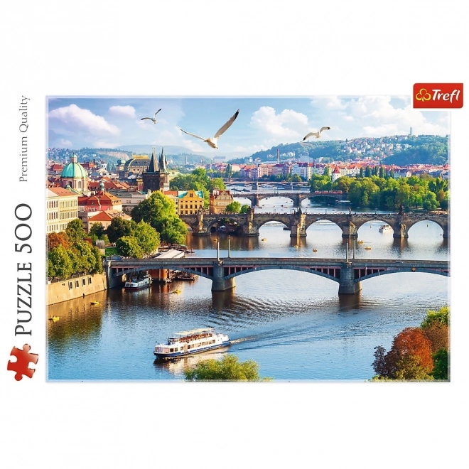 Puzzle Trefl podurile din Praga, Republica Cehă