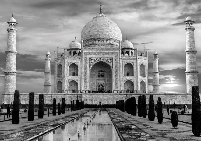 INTERDRUK Puzzle În jurul lumii: Taj Mahal 500 de piese